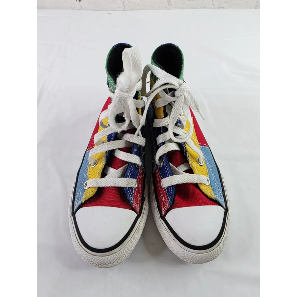 Converse Chuck Taylor All Star Hi Top Sneaker Colorful Patchwork Kids 13